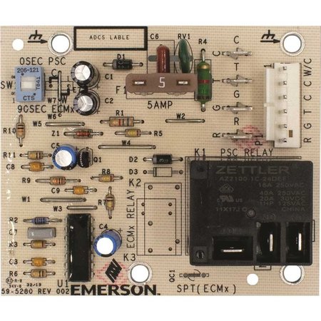 EMERSON Carrier Single Stage Air Handler Controls for PSC and ECMx Blower Motors 48P55-751